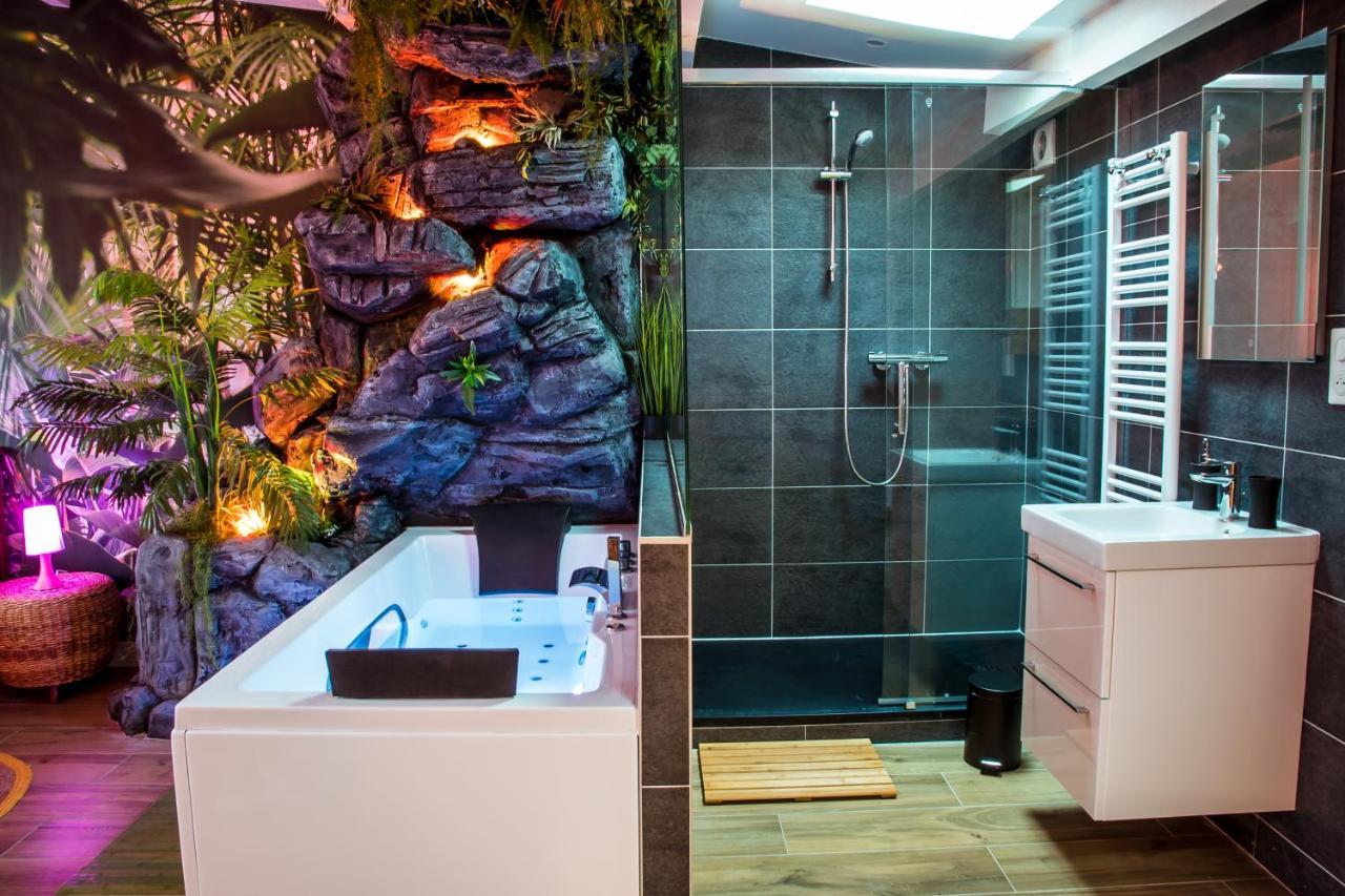 Secret Suite "Jungle" - Jacuzzi Privatif - Gare Rer C - Proche Paris 奥尔日河畔布雷蒂尼 外观 照片